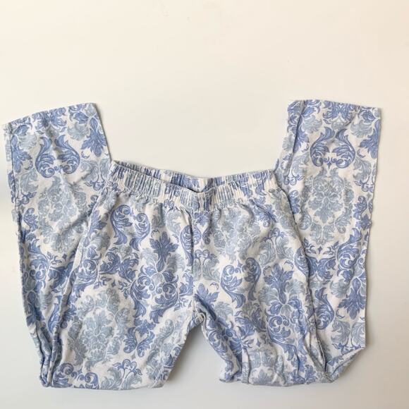 Adrienne Vittadini Cotton Blue White Pajama Set Women's Small - Picture 8 of 11